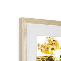 Earth Elemental Mandala Framed & Mounted Print