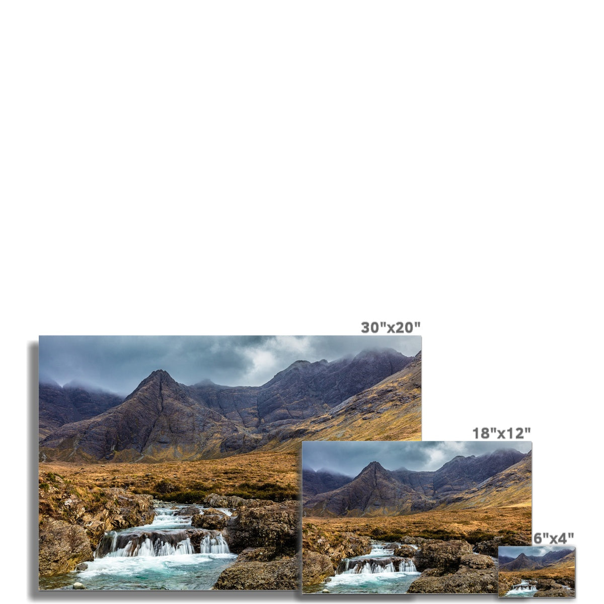 Fairy Pools, Isle of Skye Wall Art Poster