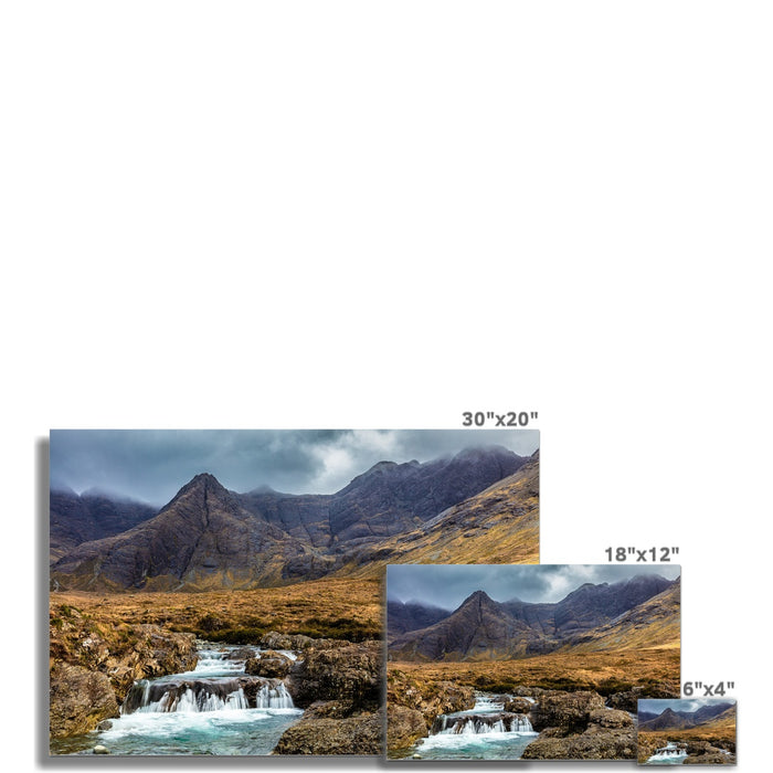 Fairy Pools, Isle of Skye Wall Art Poster