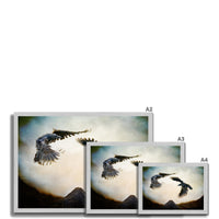 Odin's Ravens Antique Framed Print