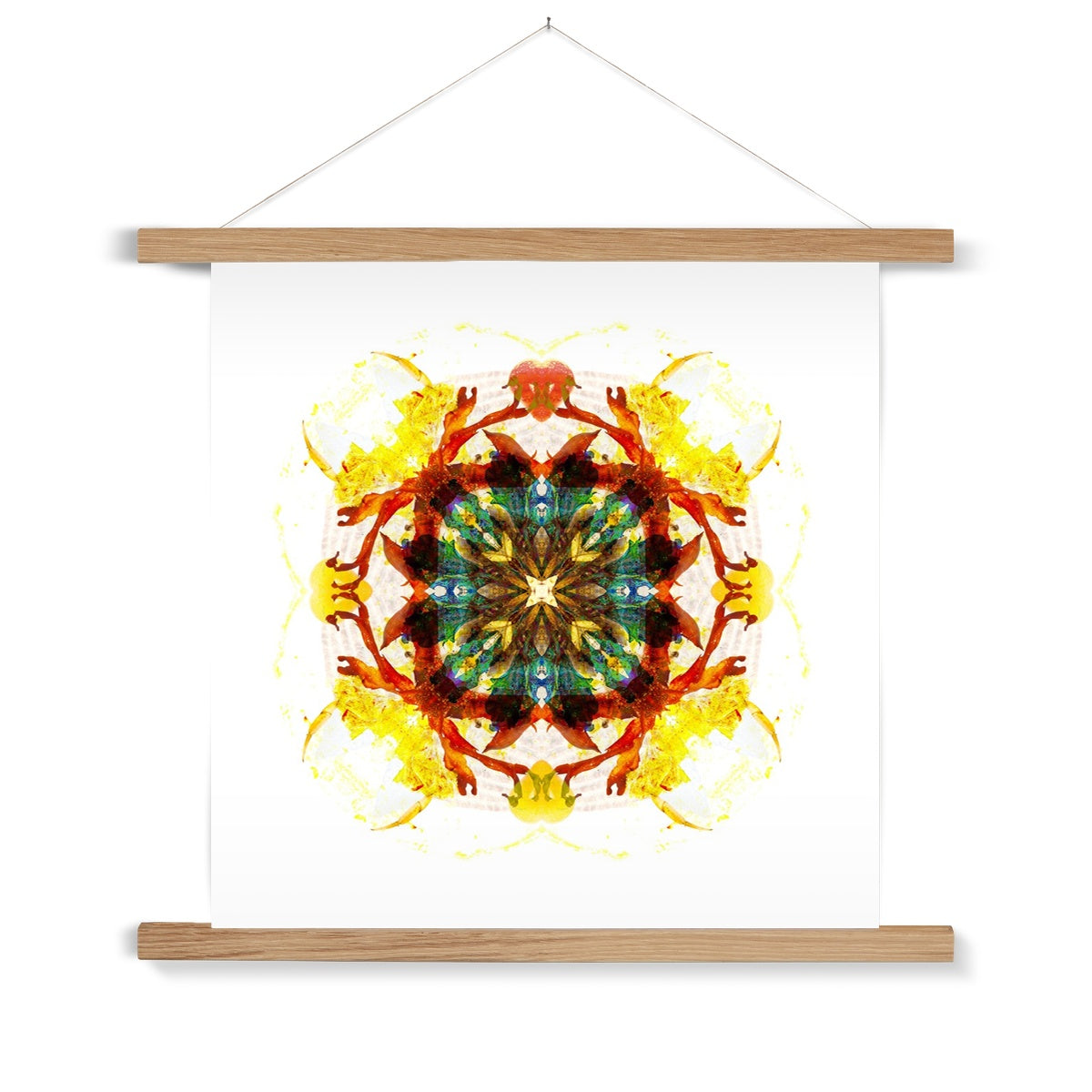 Earth Healing Fine Art Print with Hanger