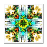 Earth Elemental Mandala Budget Framed Poster
