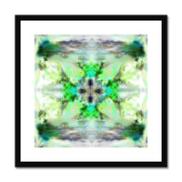 Air Elemental Mandala Framed & Mounted Print