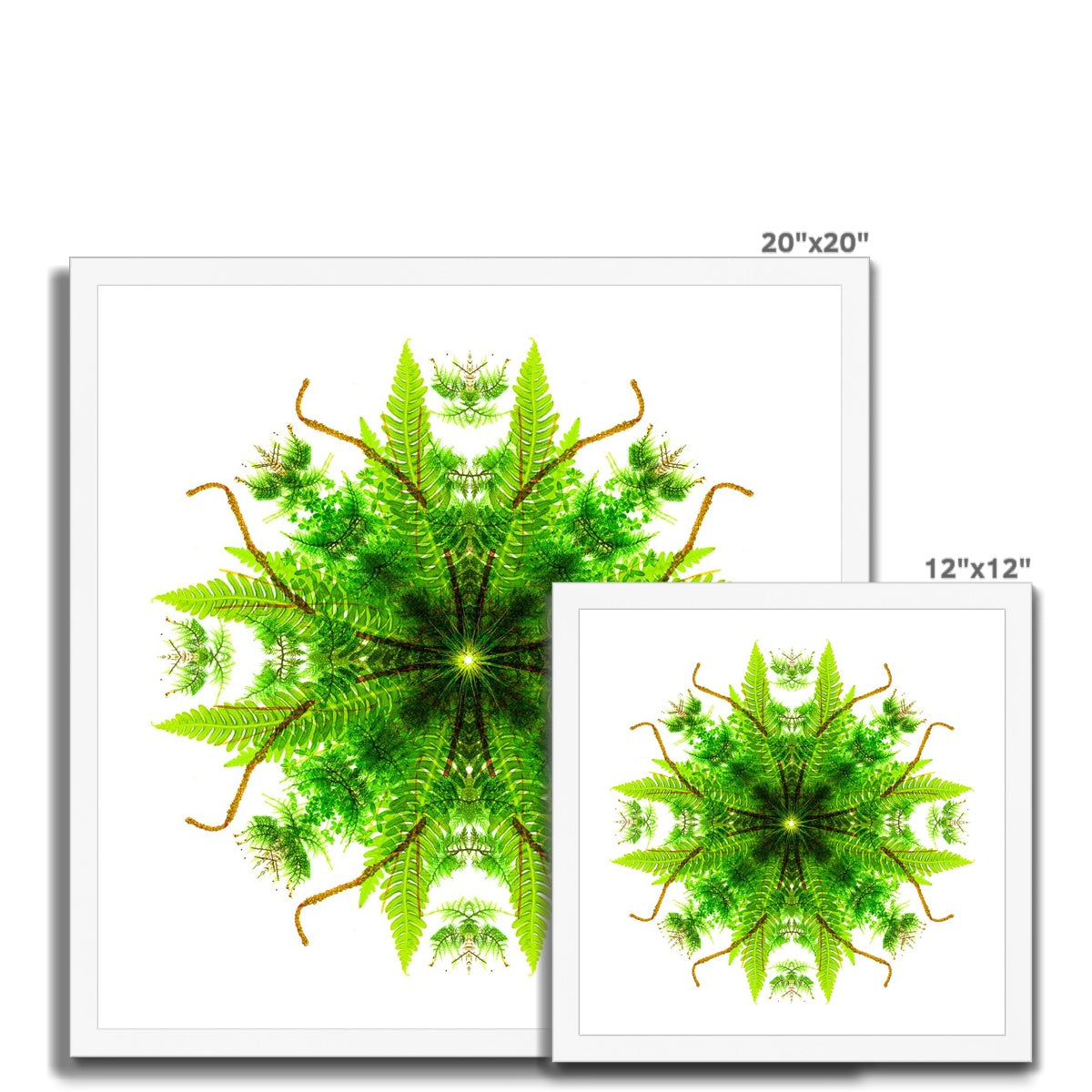Heart of Nature Budget Framed Poster