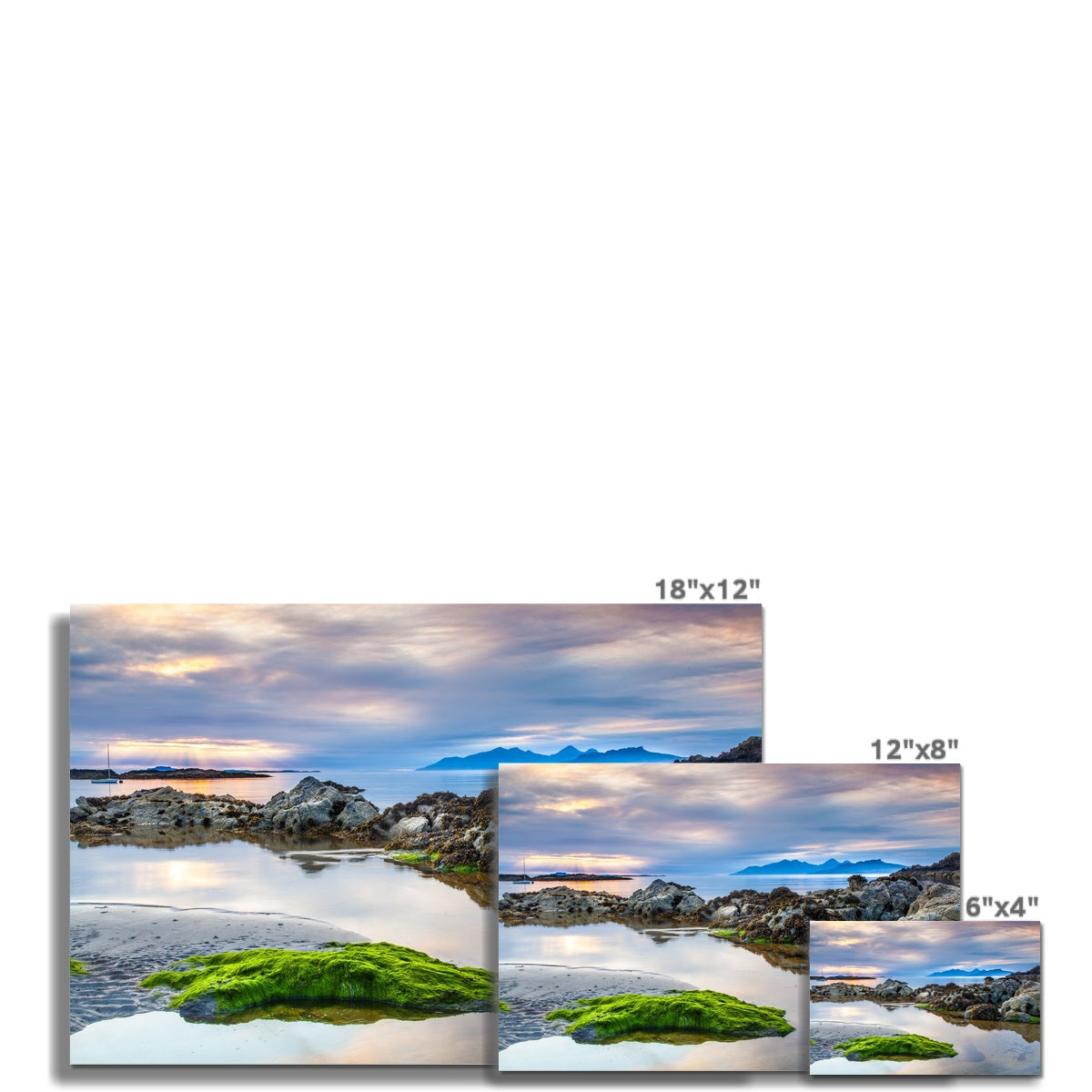 Ardnamurchan Sunset Wall Art Poster