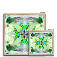 Air Elemental Mandala Framed Print