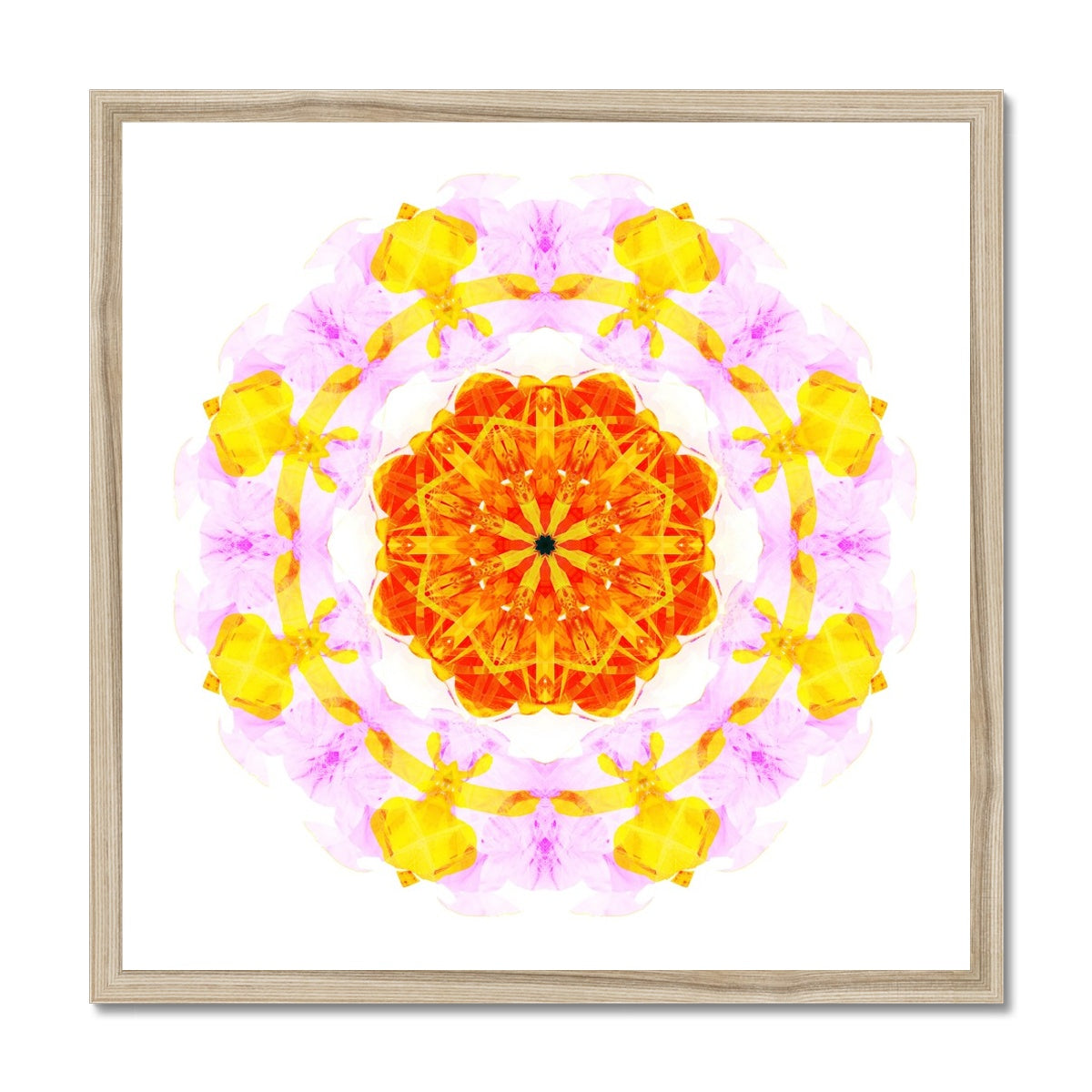 Creativity Mandala Budget Framed Poster