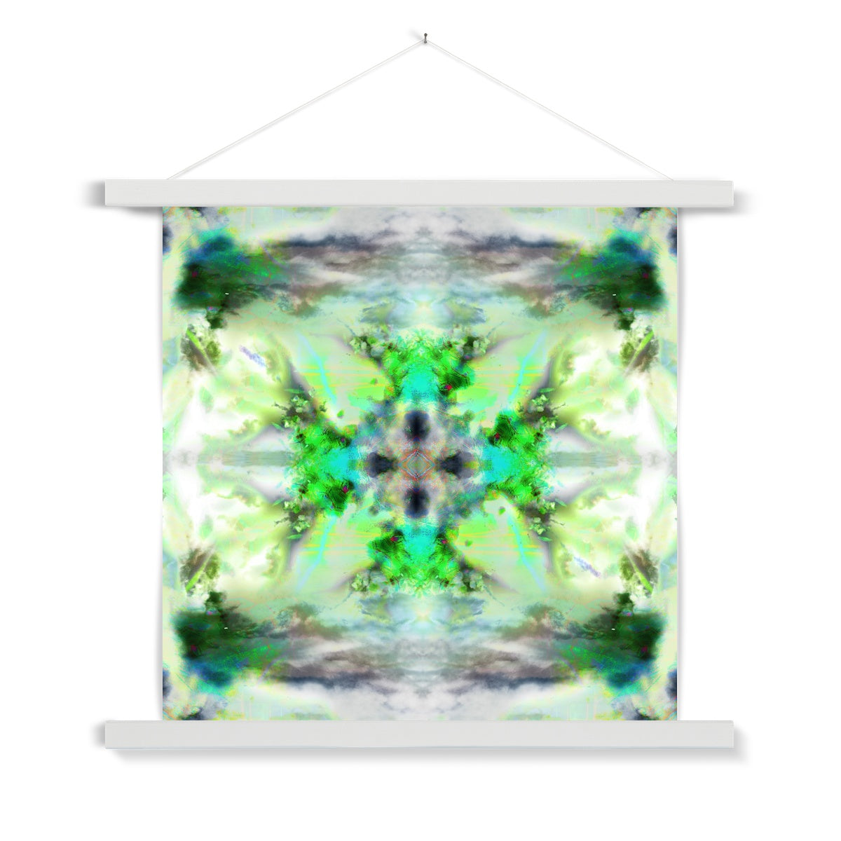 Air Elemental Mandala Fine Art Print with Hanger