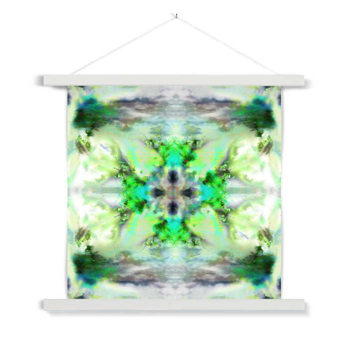 Air Elemental Mandala Fine Art Print with Hanger