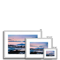 Inner Hebrides Dusk Antique Framed & Mounted Print