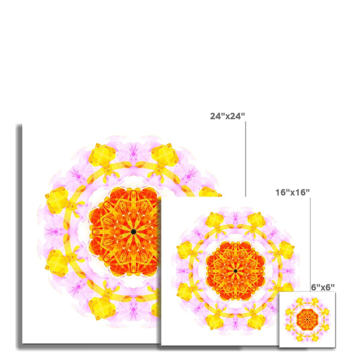 Creativity Mandala Wall Art Poster