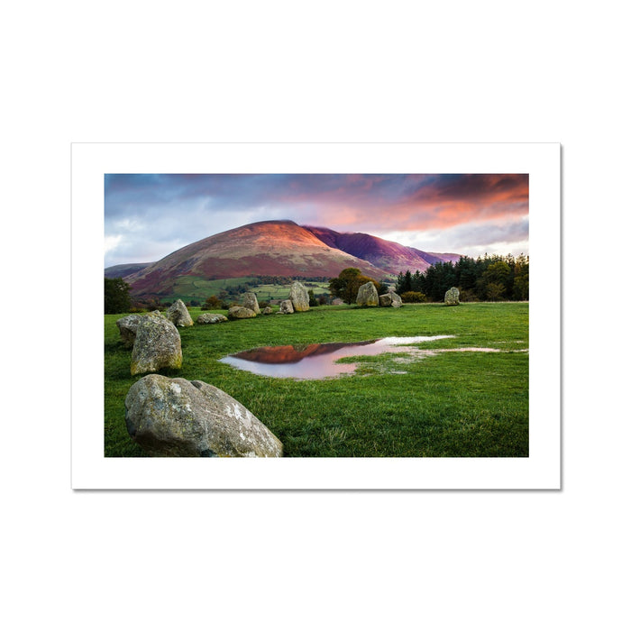 Castlerigg Reflections Hahnemühle Photo Rag Print