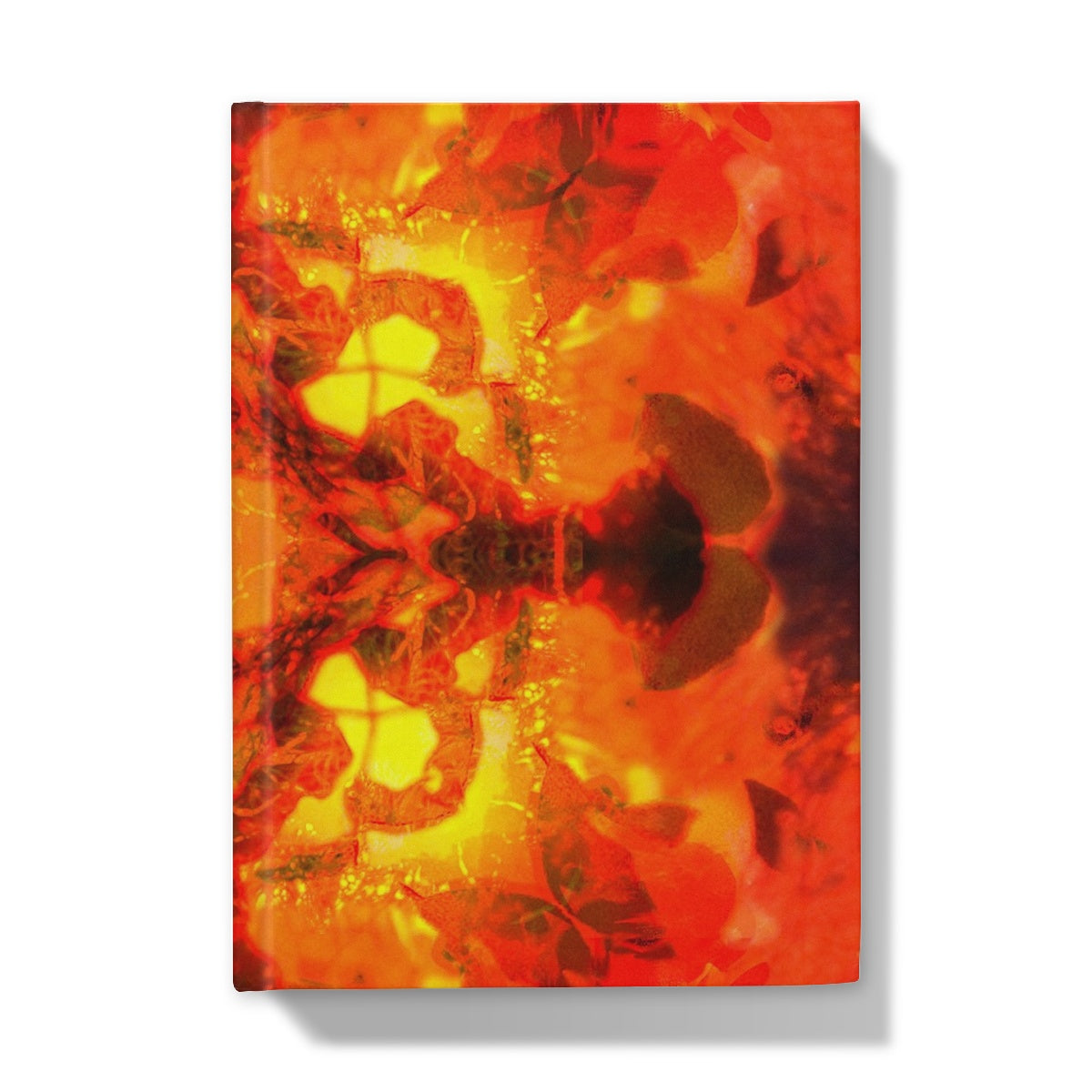 Fire Elemental Mandala Hardback Journal