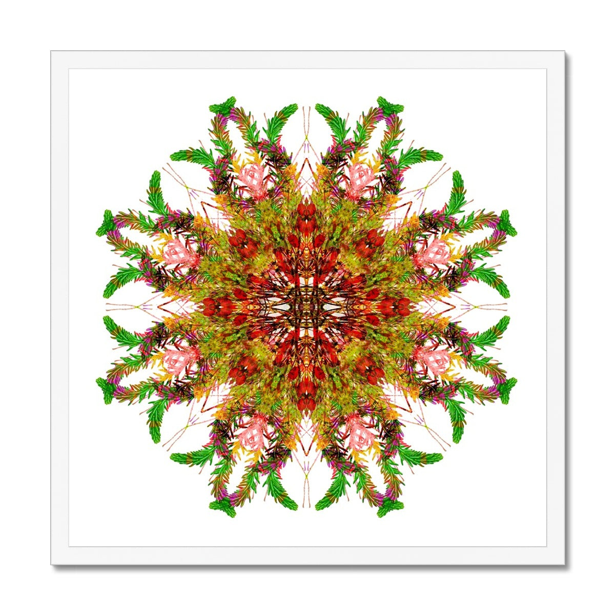 Bounty Mandala Budget Framed Poster