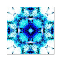 Water Elemental Mandala Fine Art Print