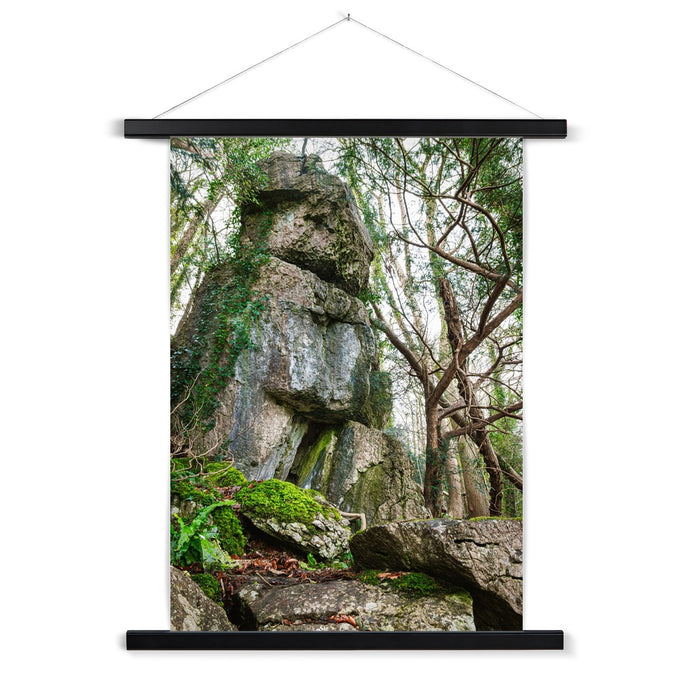 Rock Guardian Fine Art Print with Hanger