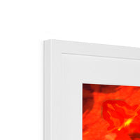 Fire Elemental Mandala Framed & Mounted Print