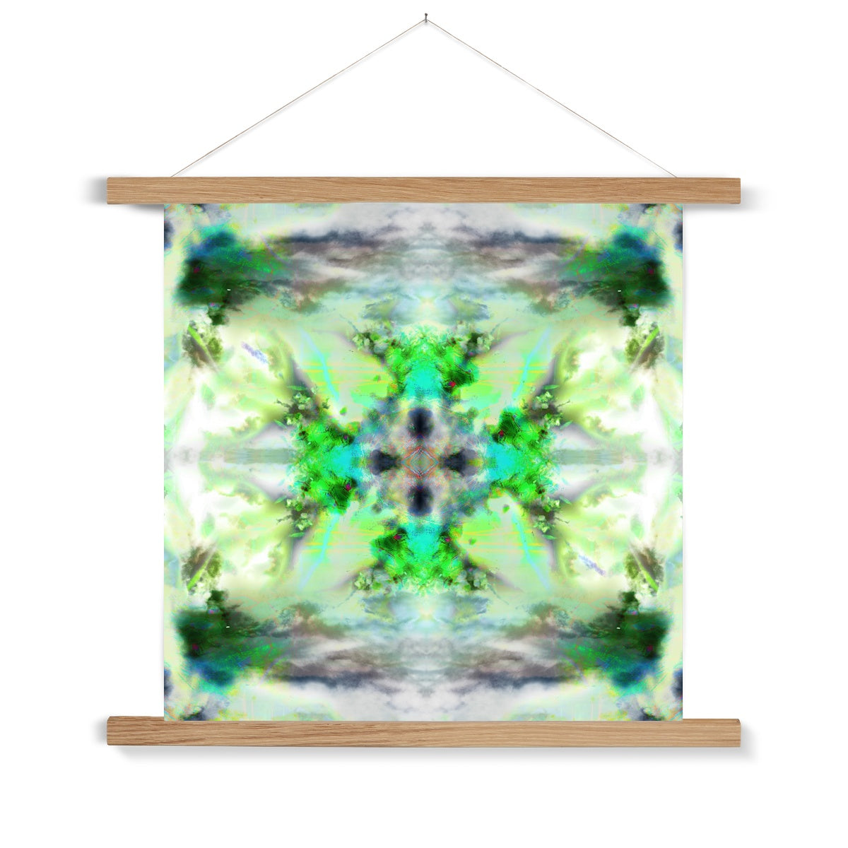 Air Elemental Mandala Fine Art Print with Hanger