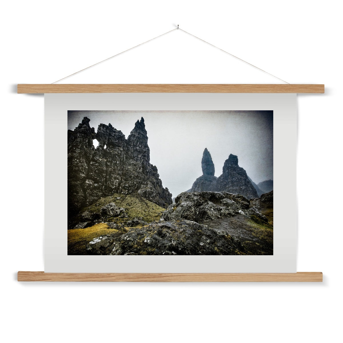 The Old Man of Storr Fine Art Print with Hanger