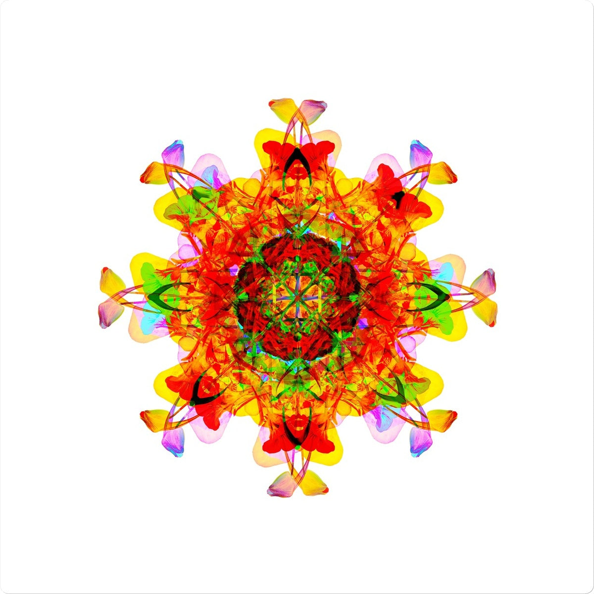 Creative Nurturing Mandala Sticker