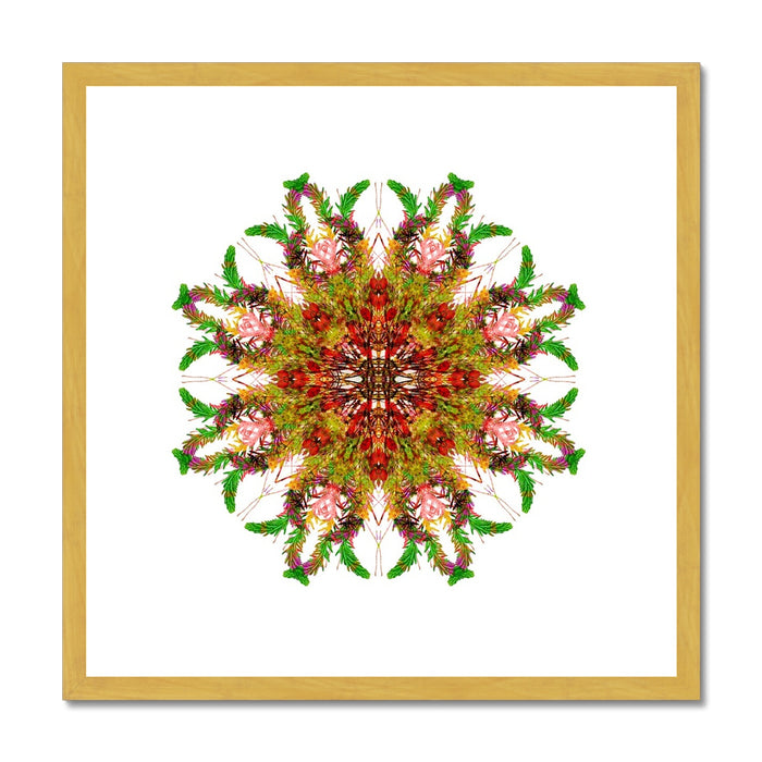 Bounty Mandala Antique Framed & Mounted Print