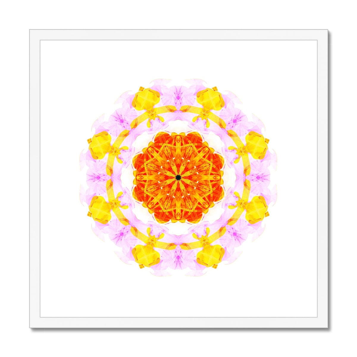 Creativity Mandala Framed & Mounted Print