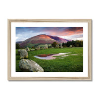 Castlerigg Reflections Framed Print