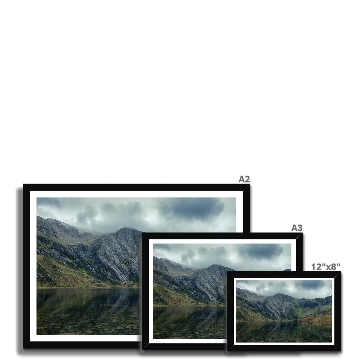 Cwm Idwal Framed Print