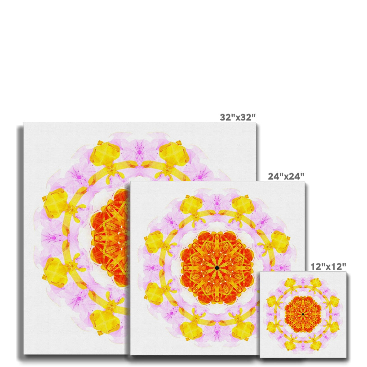 Creativity Mandala Canvas