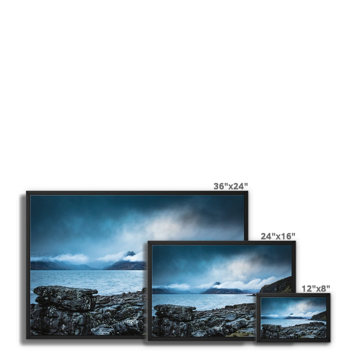 The Bay of Elgol Framed Canvas