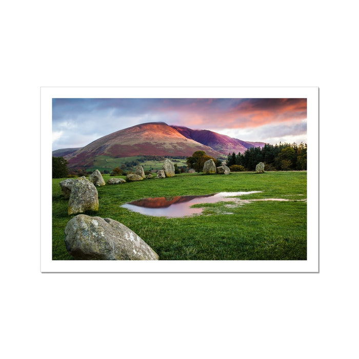 Castlerigg Reflections Fine Art Print