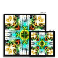 Earth Elemental Mandala Budget Framed Poster