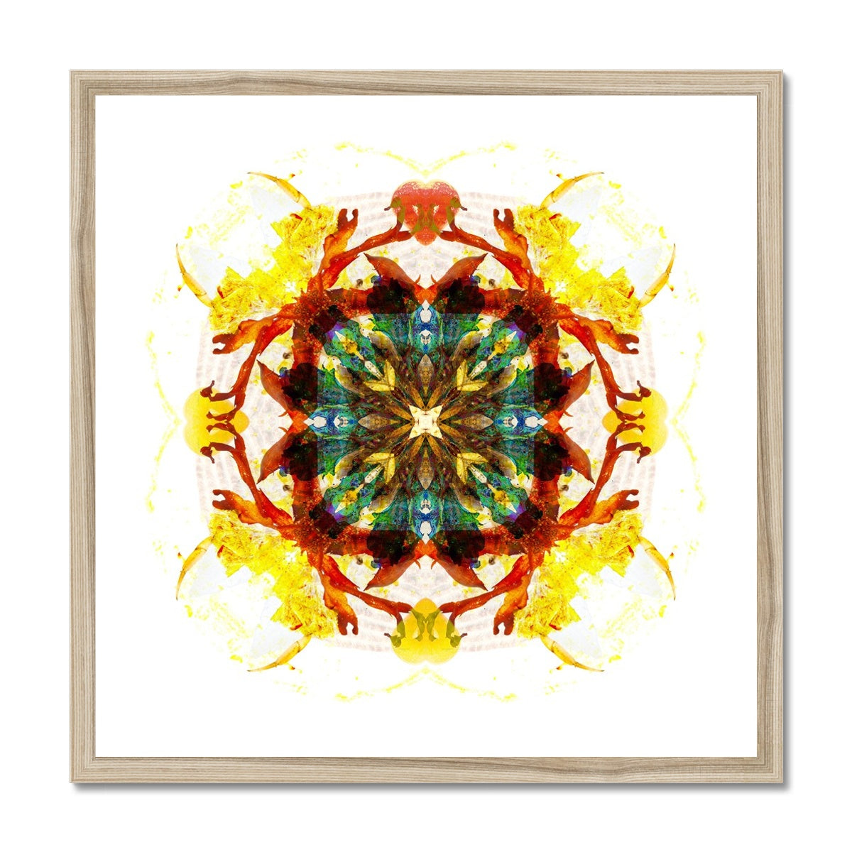Earth Healing Framed Print