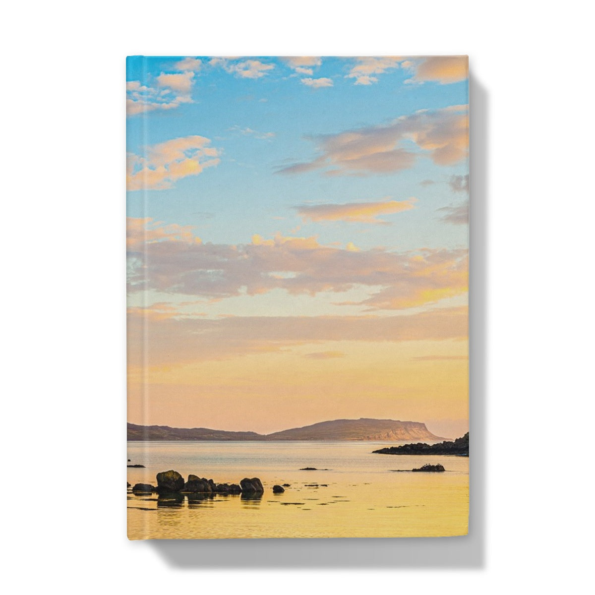 Dawn over the Inner Hebrides Hardback Journal