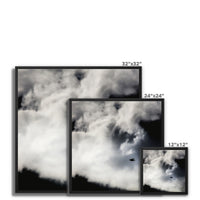 Storm Raven 1 Framed Canvas