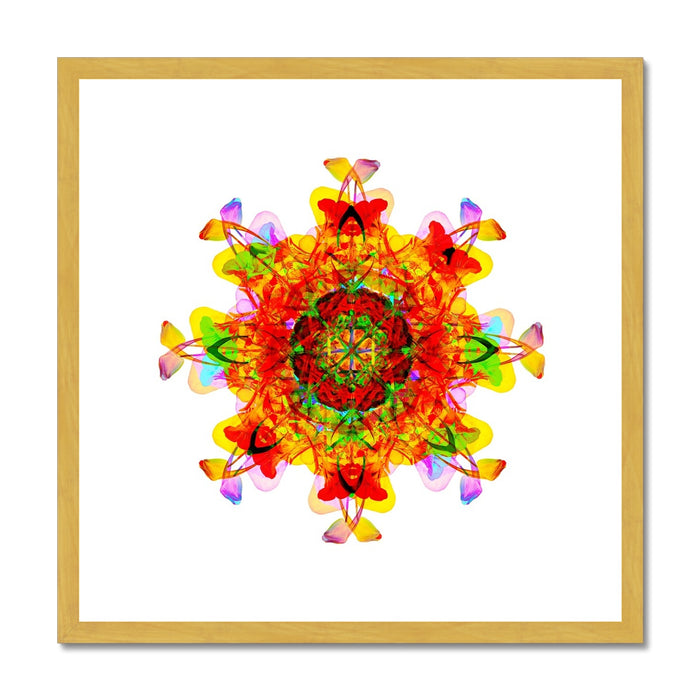 Creative Nurturing Mandala Antique Framed & Mounted Print