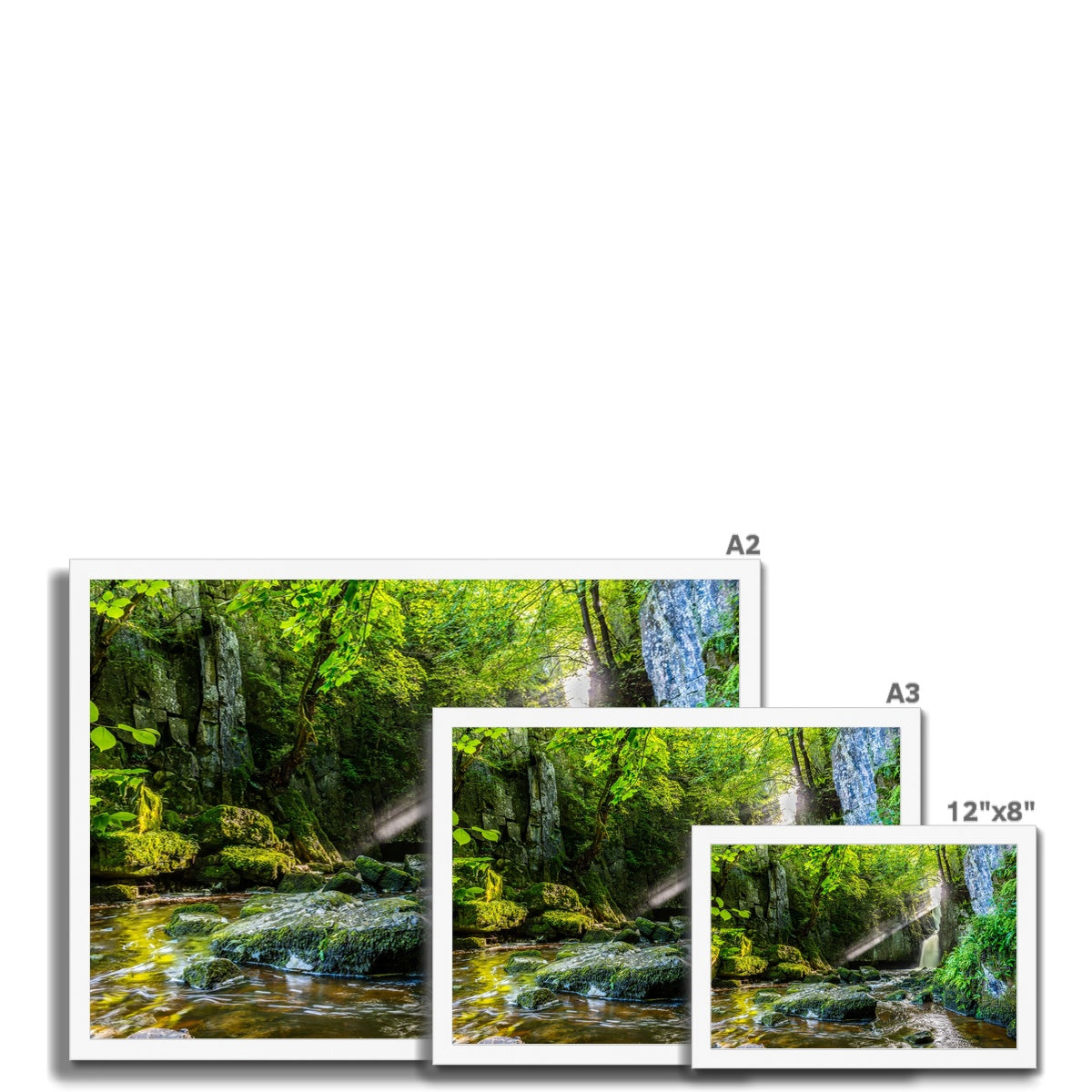 Catrigg Foss Framed Print