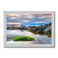 Ardnamurchan Sunset Antique Framed Print