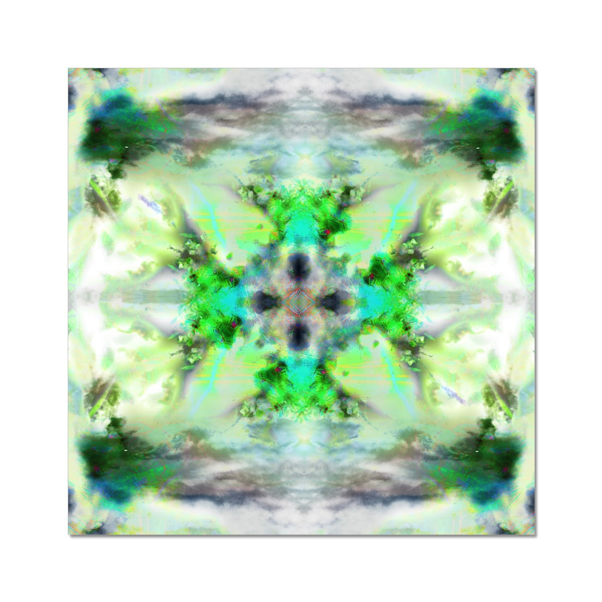 Air Elemental Mandala Wall Art Poster
