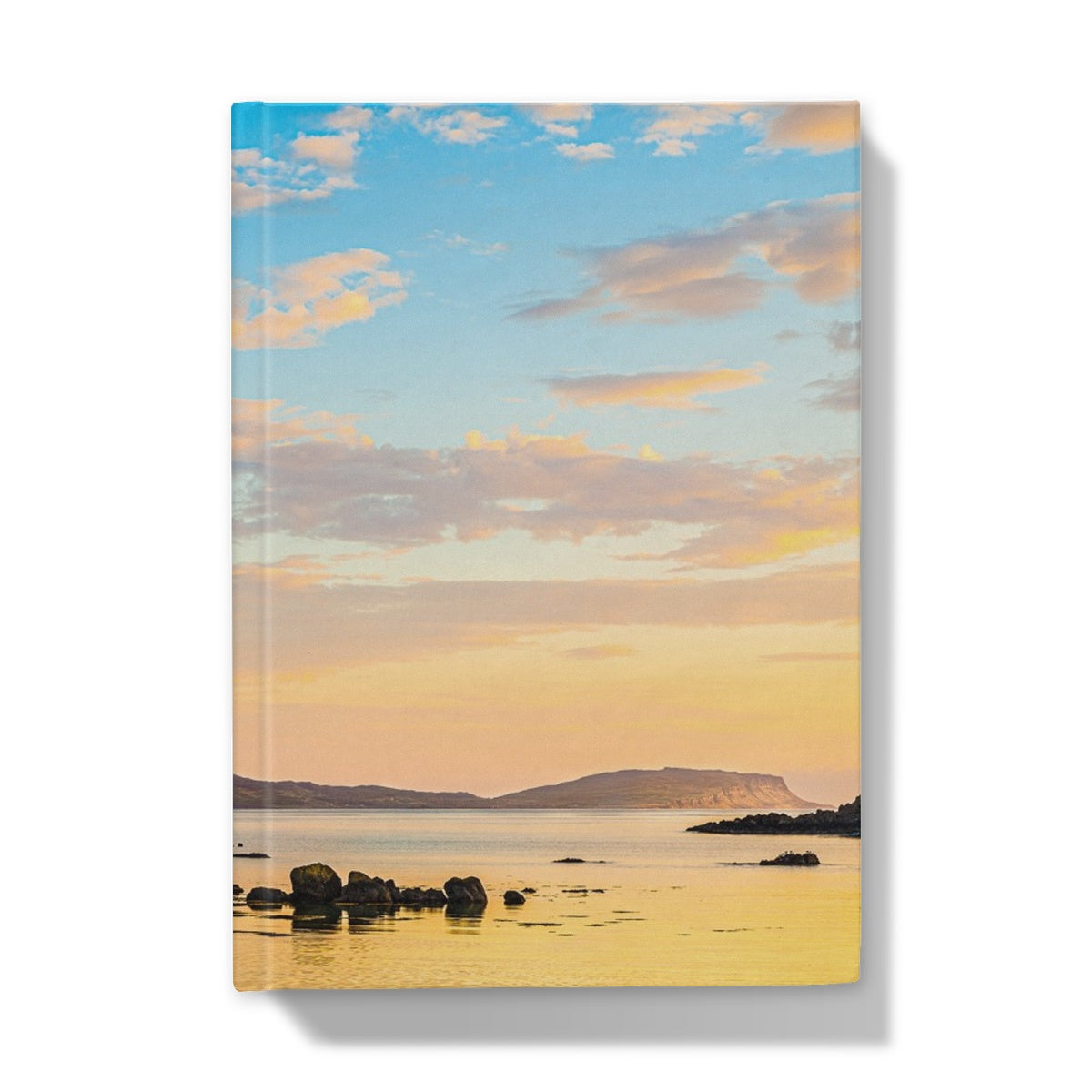 Dawn over the Inner Hebrides Hardback Journal