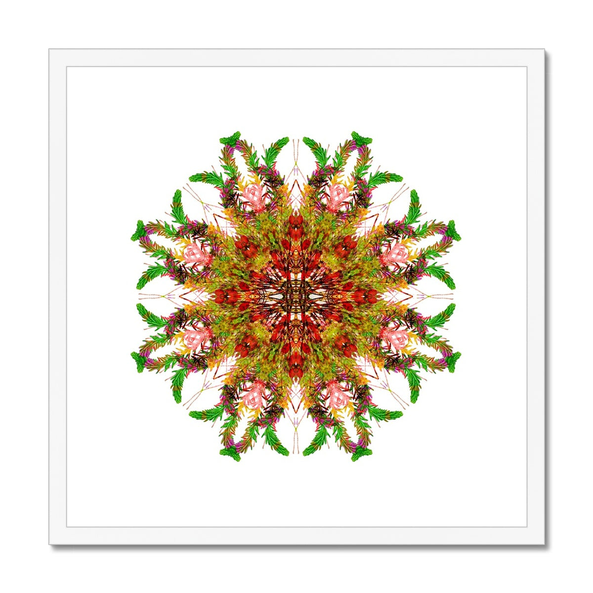 Bounty Mandala Framed & Mounted Print