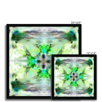 Air Elemental Mandala Framed Print