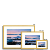 Inner Hebrides Dusk Antique Framed & Mounted Print