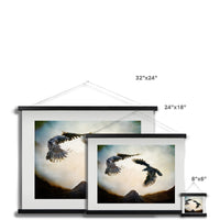 Odin's Ravens Fine Art Print with Hanger