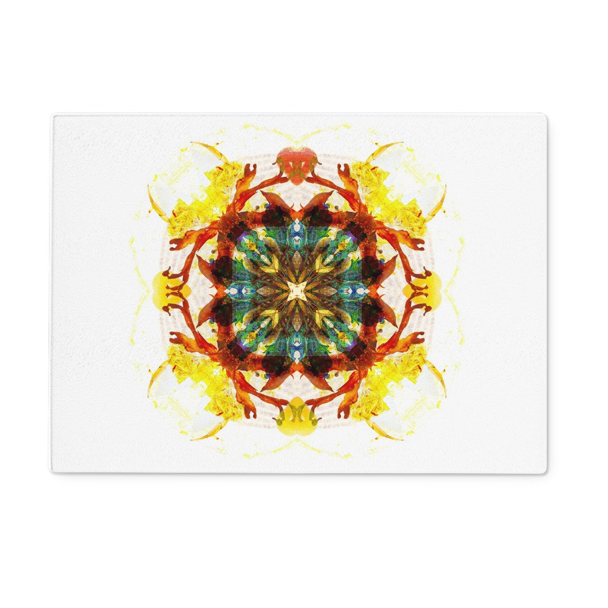 Earth Healing Glass Chopping Board