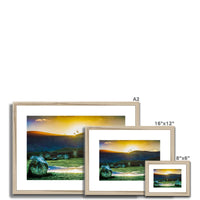 Crows over Castlerigg Framed & Mounted Print