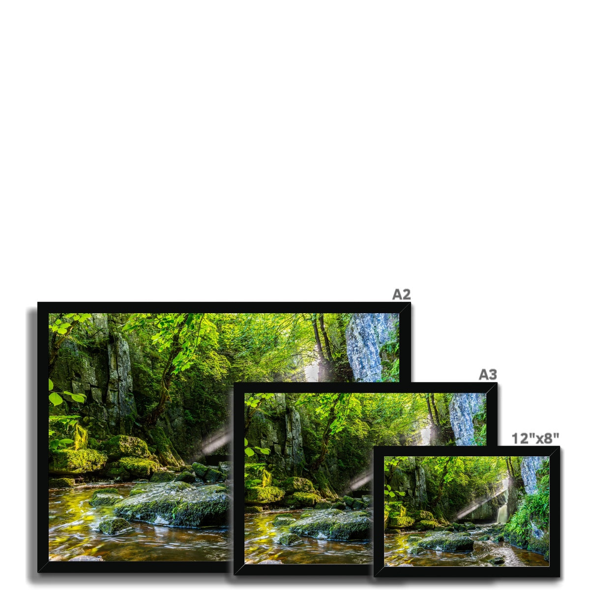 Catrigg Foss Framed Print