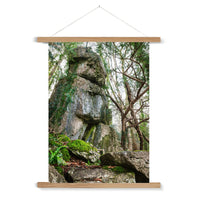 Rock Guardian Fine Art Print with Hanger