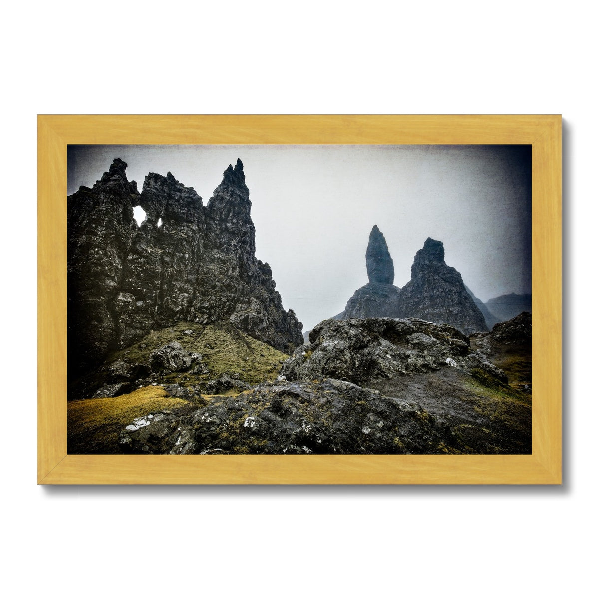 The Old Man of Storr Antique Framed Print