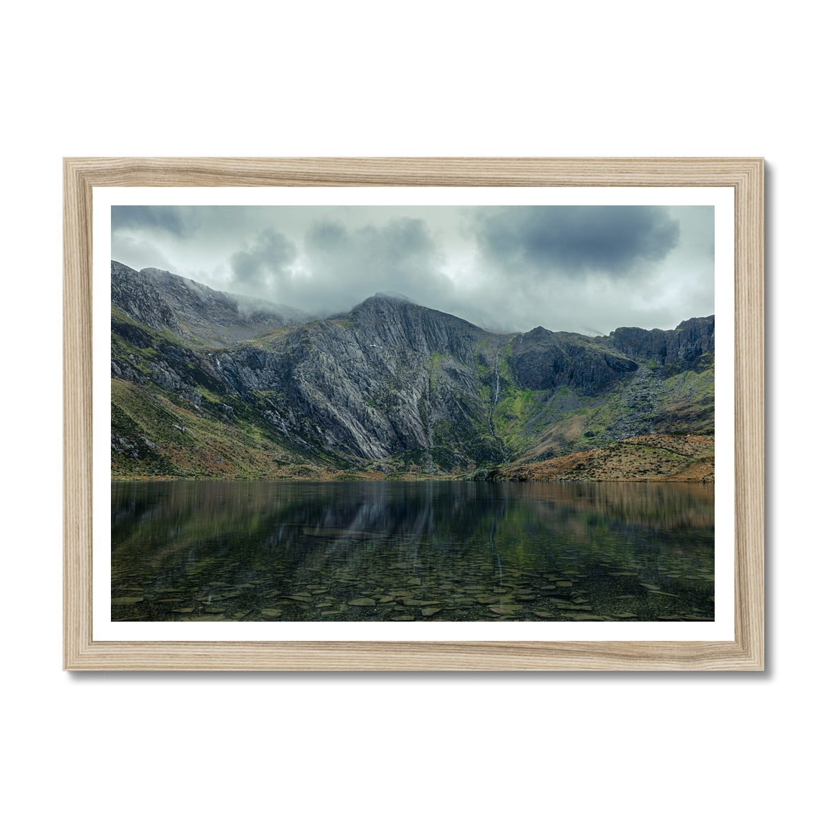 Cwm Idwal Framed Print